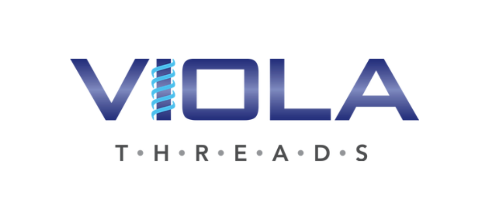 Viola Threads Logo | Saintly Skin