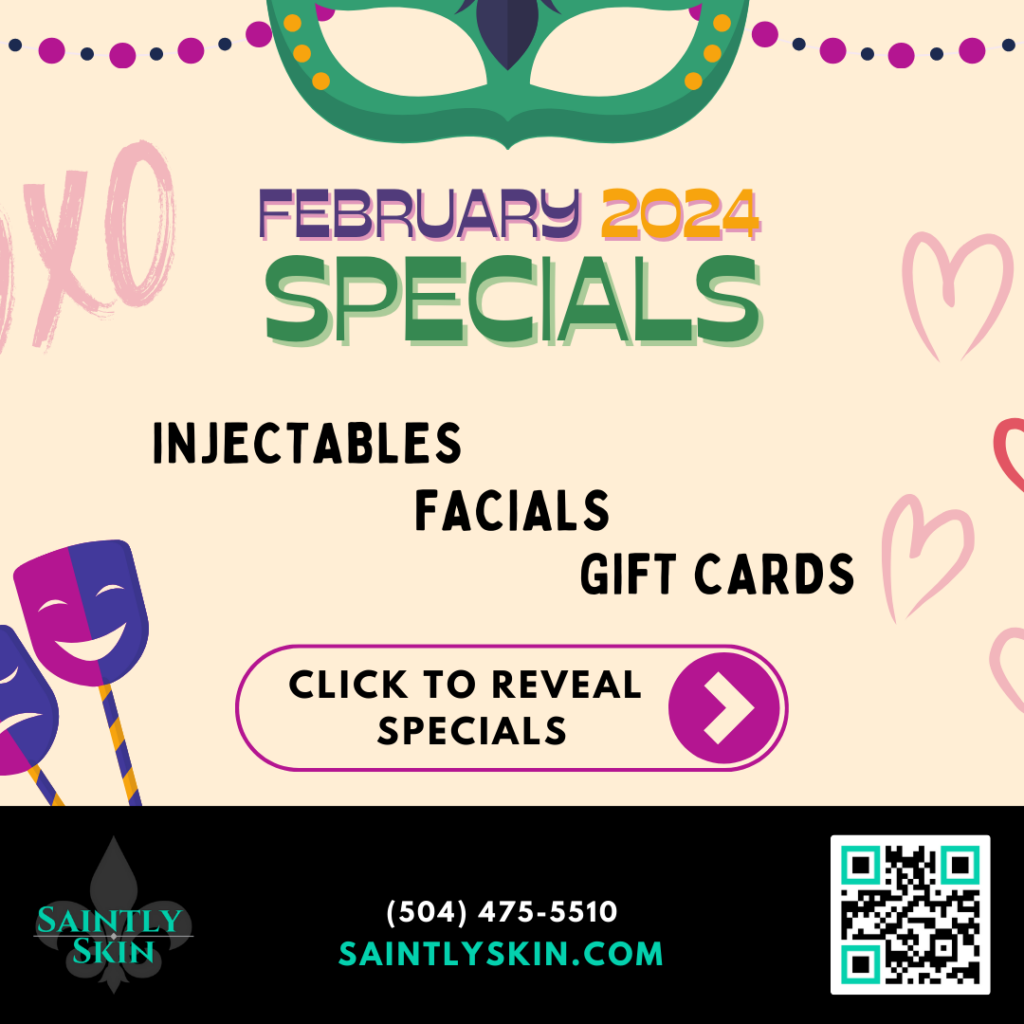 Saintly Skin February 2024 Specials Cover Image