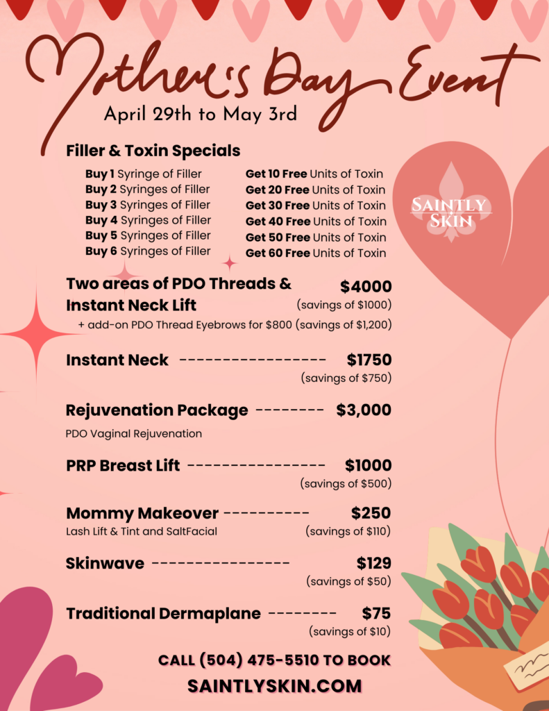 Saintly Skin | Mother's Day 2024 Specials